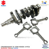 CRANKSHAFT, CON ROD & BEARING SET F6A For Suzuki Carry DA51T DB51T DC51T DB52T