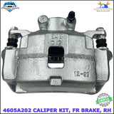 4605A202 CALIPER KIT,FR BRAKE,RH FOR MITSUBISHI L200 TRITON STRADA MONTERO SPORT
