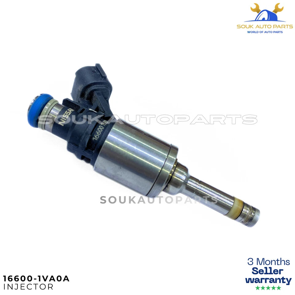 4 x FUEL INJECTOR 16600-1VA0A Genuine 2014-2019 Nissan JUKE F15 1.6 PETROL NISMO