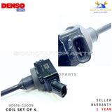 90919-C2009 Denso IGNITION COIL SET OF 4 PCS For Toyota Lexus Camry