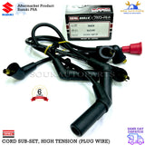 33705-55F10 CORD SUB-SET, HIGH TENSION (PLUG WIRE) FOR SUZUKI F6A EVERY CARRY PETROL