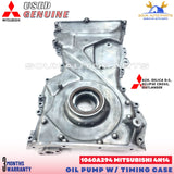 1060A294 Timing Chain Case & Oil Pump Assembly Mitsubishi 4N14 Di-D 16V DOHC 2.3 Ltr Diesel