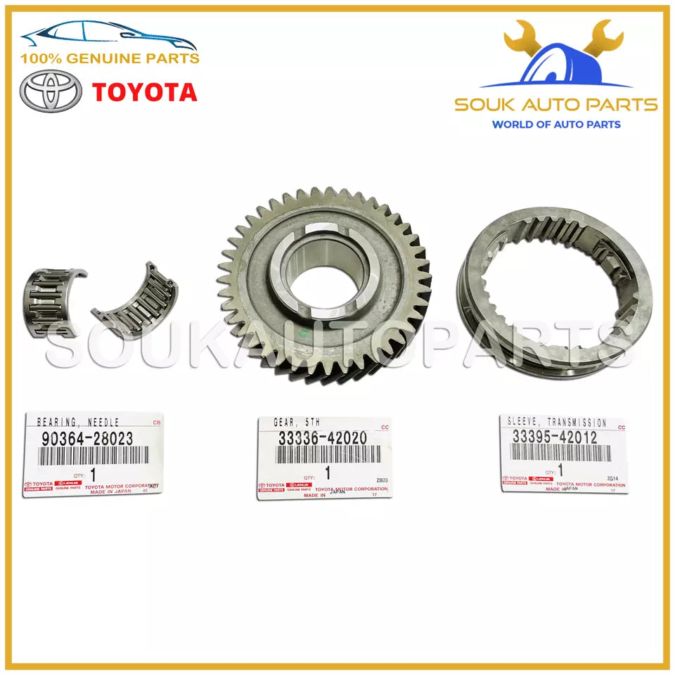 33336-42020 Genuine Toyota 5TH GEAR REPAIR KIT 41 TEETH