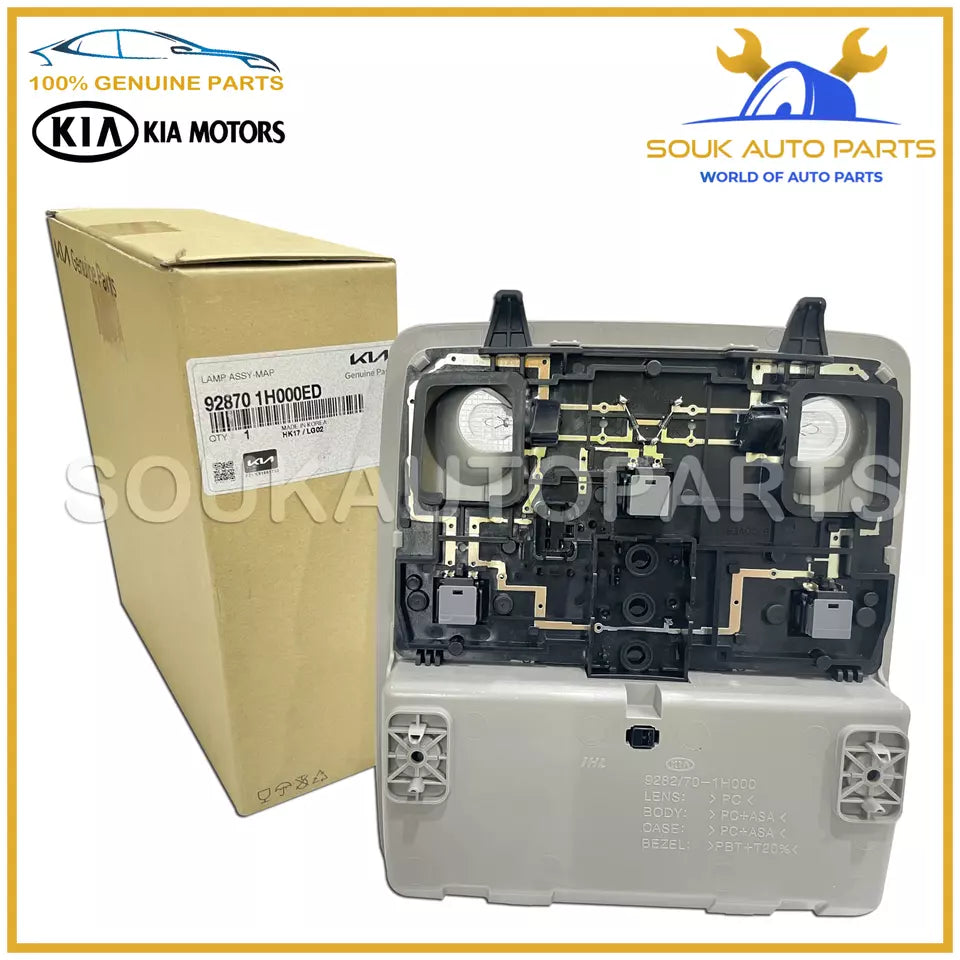 928701H000ED Genuine Hyundai Kia LAMP ASSY-MAP CEED