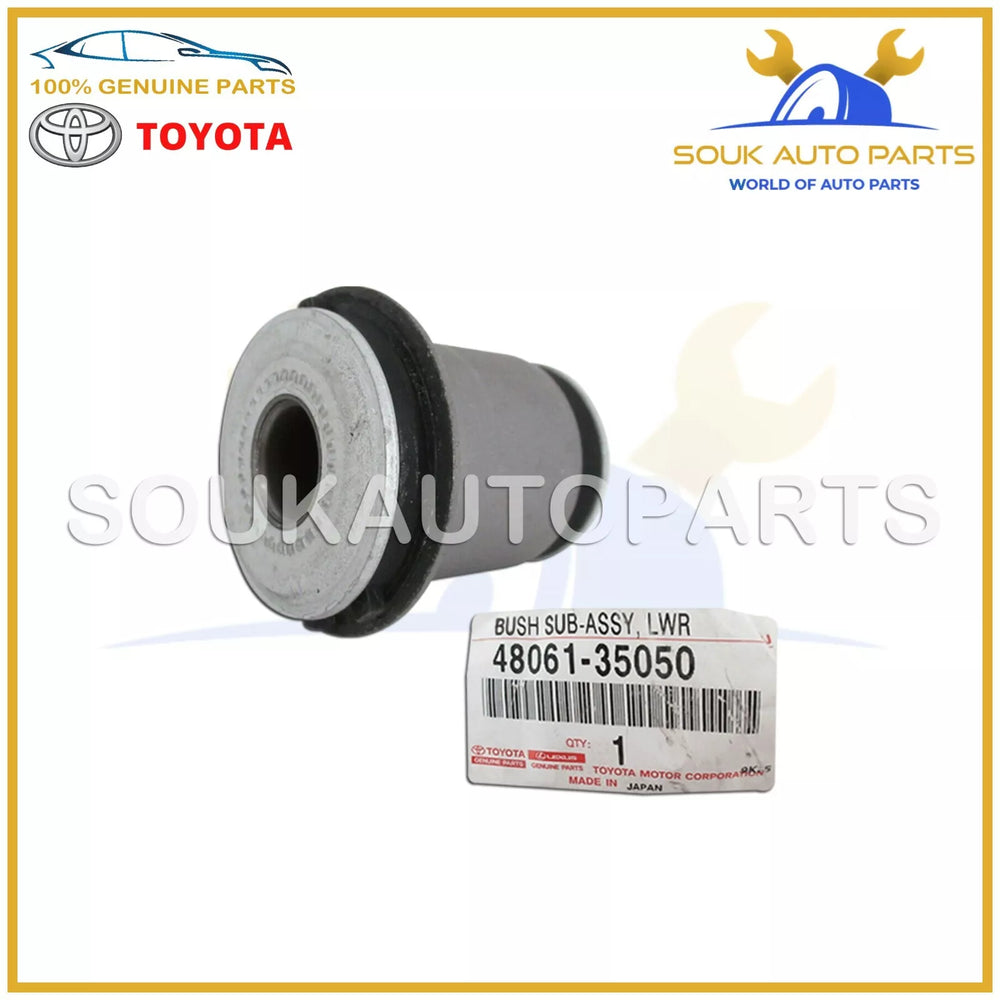 48061-35050 Genuine Toyota FRONT LOWER ARM BUSH, NO.1, RH/LH 4806135050 OEM