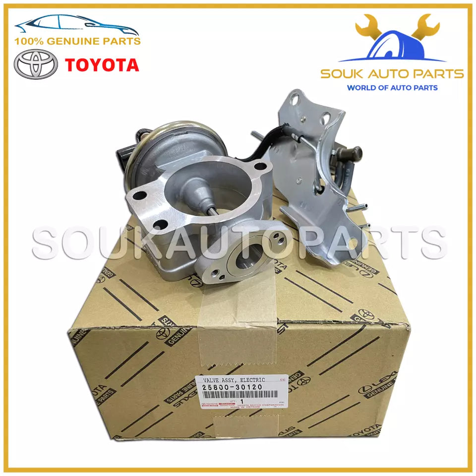 25800-30120 Genuine Toyota VALVE ASSY, ELECTRIC EGR CONTROL 2580030120 OEM