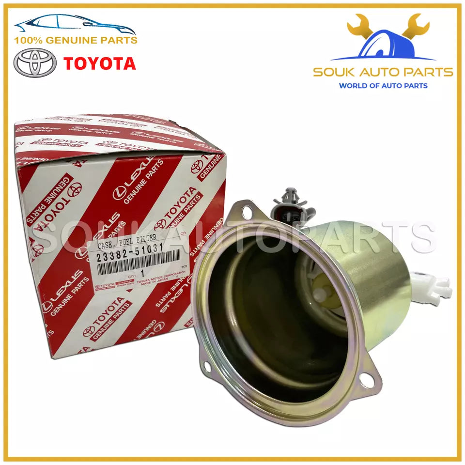 23382-51031 Genuine Toyota CASE FUEL FILTER 2338251031 OEM LAND CRUISER