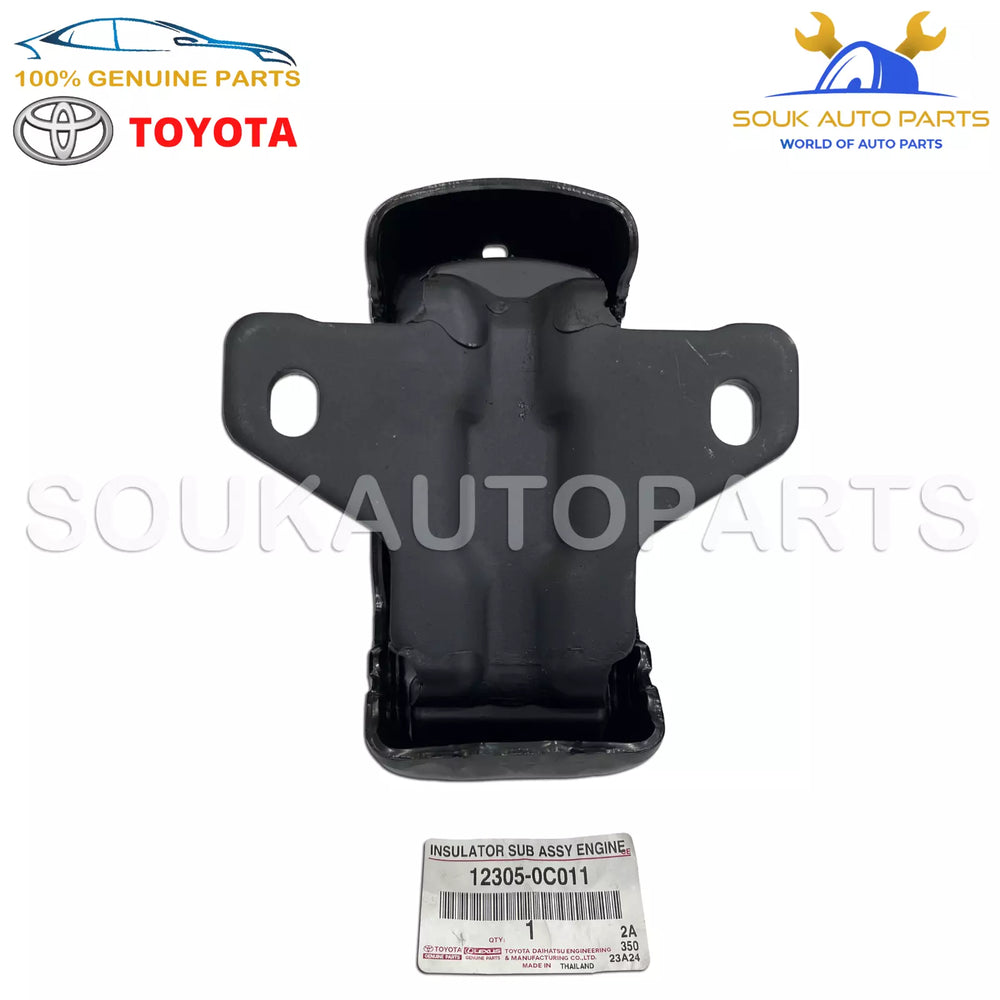 12305-0C011 Genuine Toyota INSULATOR, ENGINE MOUNTING, FRONT