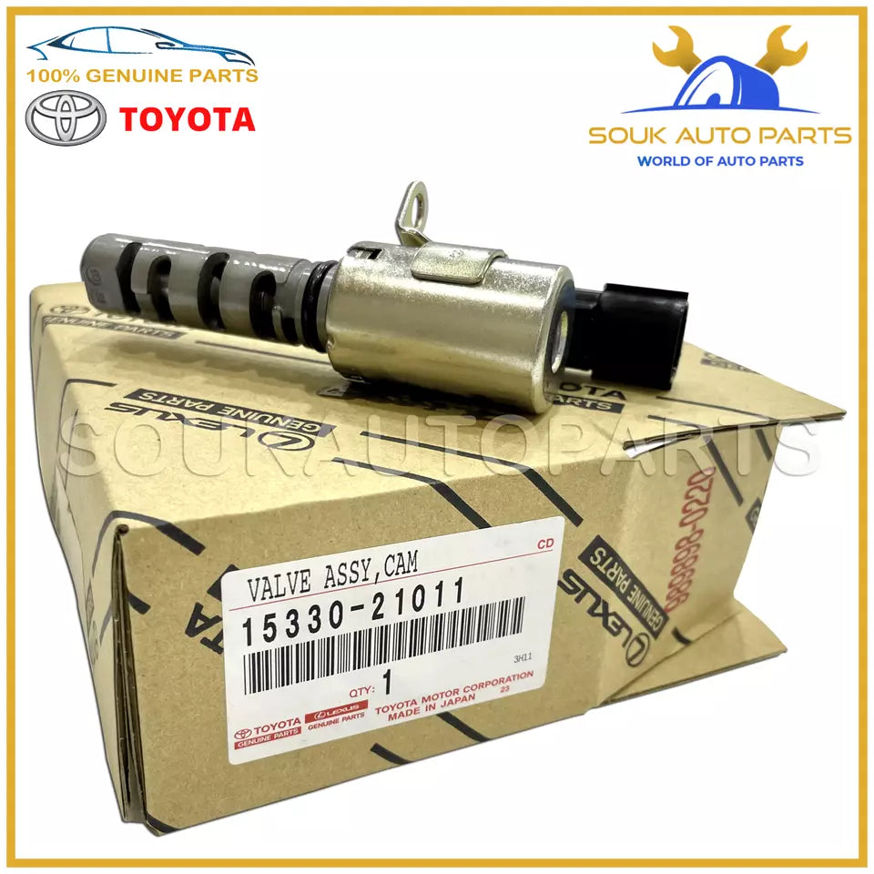 15330-21011 Genuine Toyota CAMSHAFT VVTi VALVE, 1533021011 OEM