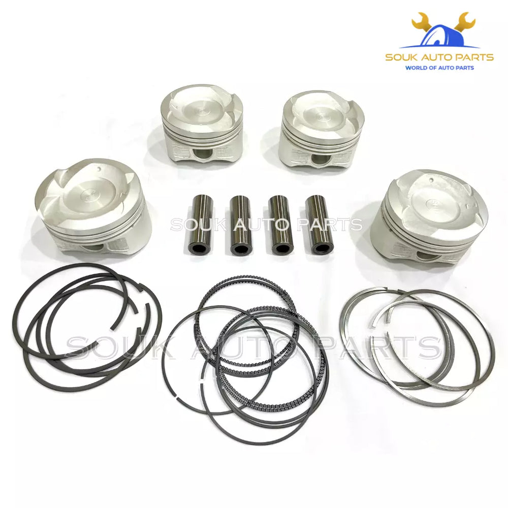 PISTON &amp; RING SET 1NZ-FE II For Toyota COROLLA YARIS 1.5Ltr PETROL 2000-2015
