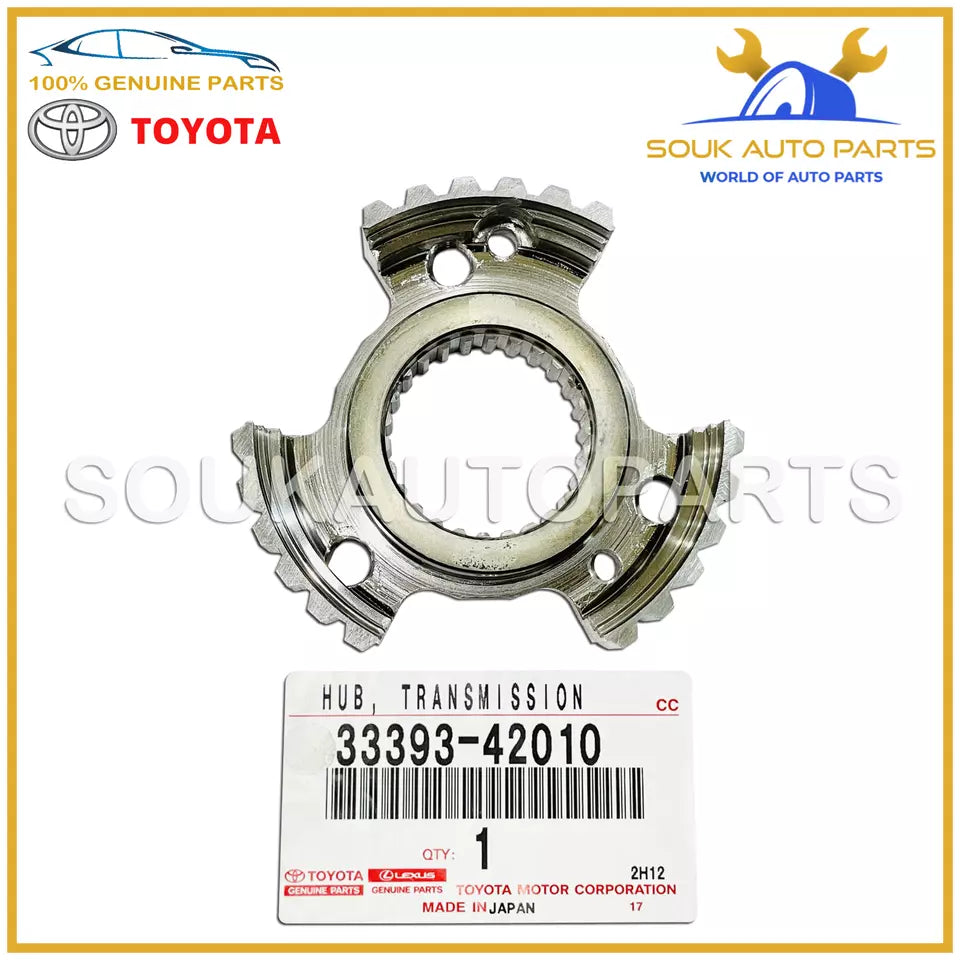 33393-42010 Genuine Toyota TRANSMISSION CLUTCH HUB 5TH GEAR 3339342010 OEM