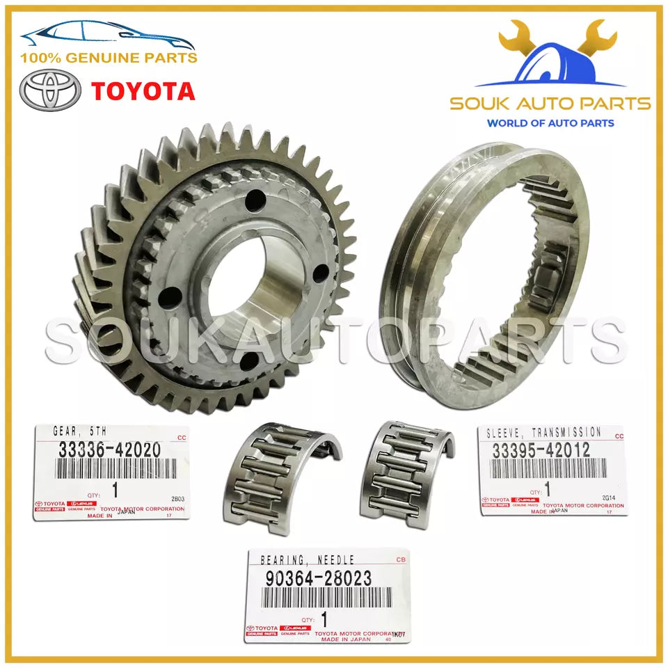 33336-42020 Genuine Toyota 5TH GEAR REPAIR KIT 41 TEETH