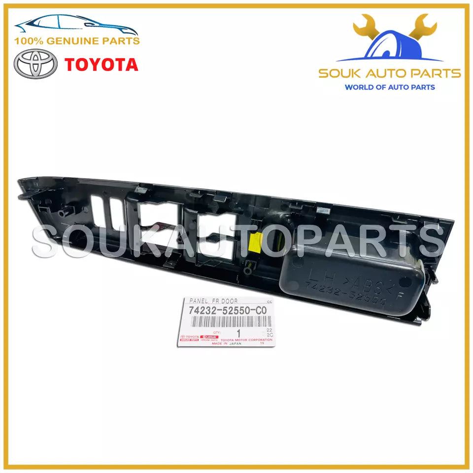 74232-52550-C0 Toyota PANEL, FR ARMREST BASE, UPPER LH 7423252550C0 Genuine OEM