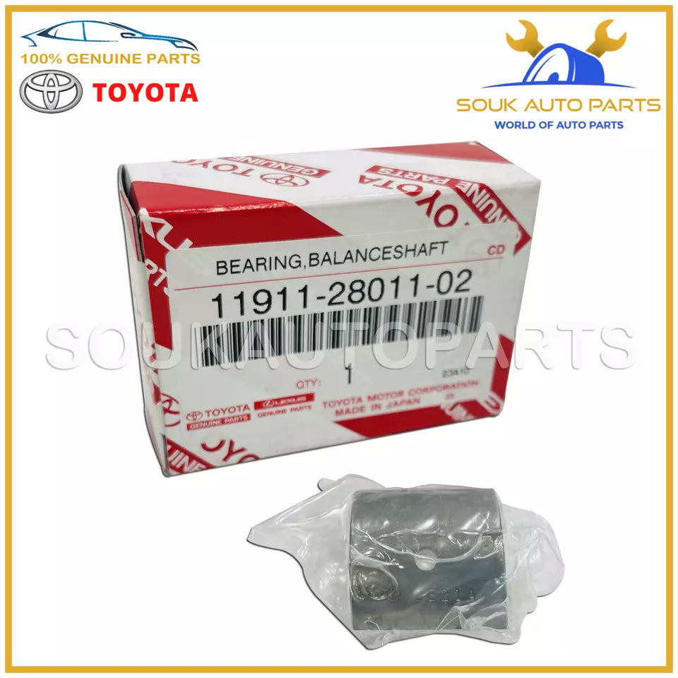 11911-28011-02 Genuine Toyota BEARING SET (8 PCS), BALANCESHAFT, NO.1 1AZ 2AZ-FE