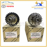 13601-28021 13602-28020 Genuine Toyota BALANCE SHAFT SET 2AZ-FE NO.1 &amp; NO.2 2.4L