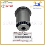 48654-0K040 Genuine Toyota BUSH, FRONT LOWER ARM, NO.1, RH/LH OEM