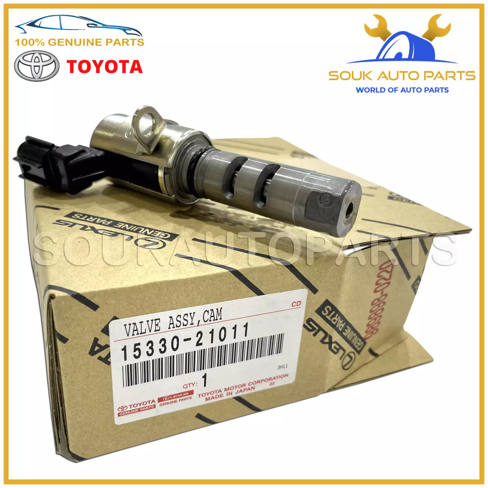 15330-21011 Genuine Toyota CAMSHAFT VVTi VALVE, 1533021011 OEM