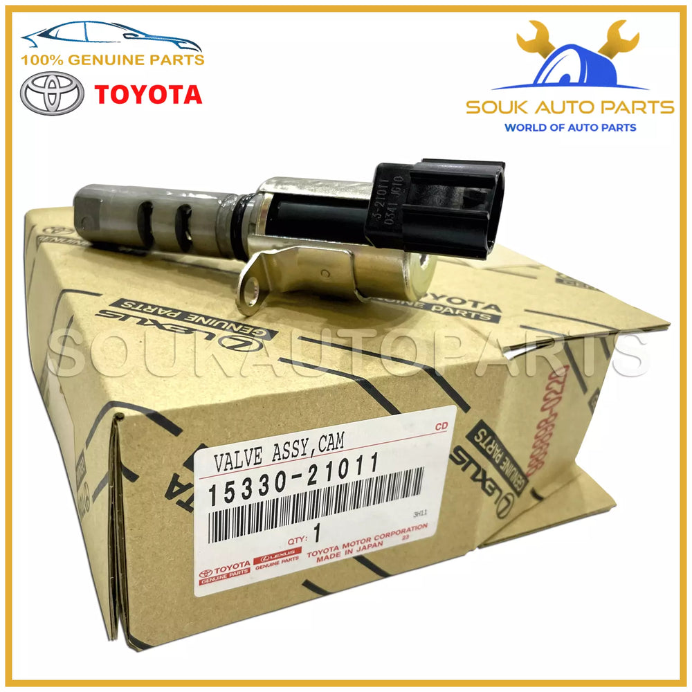 15330-21011 Genuine Toyota CAMSHAFT VVTi VALVE, 1533021011 OEM