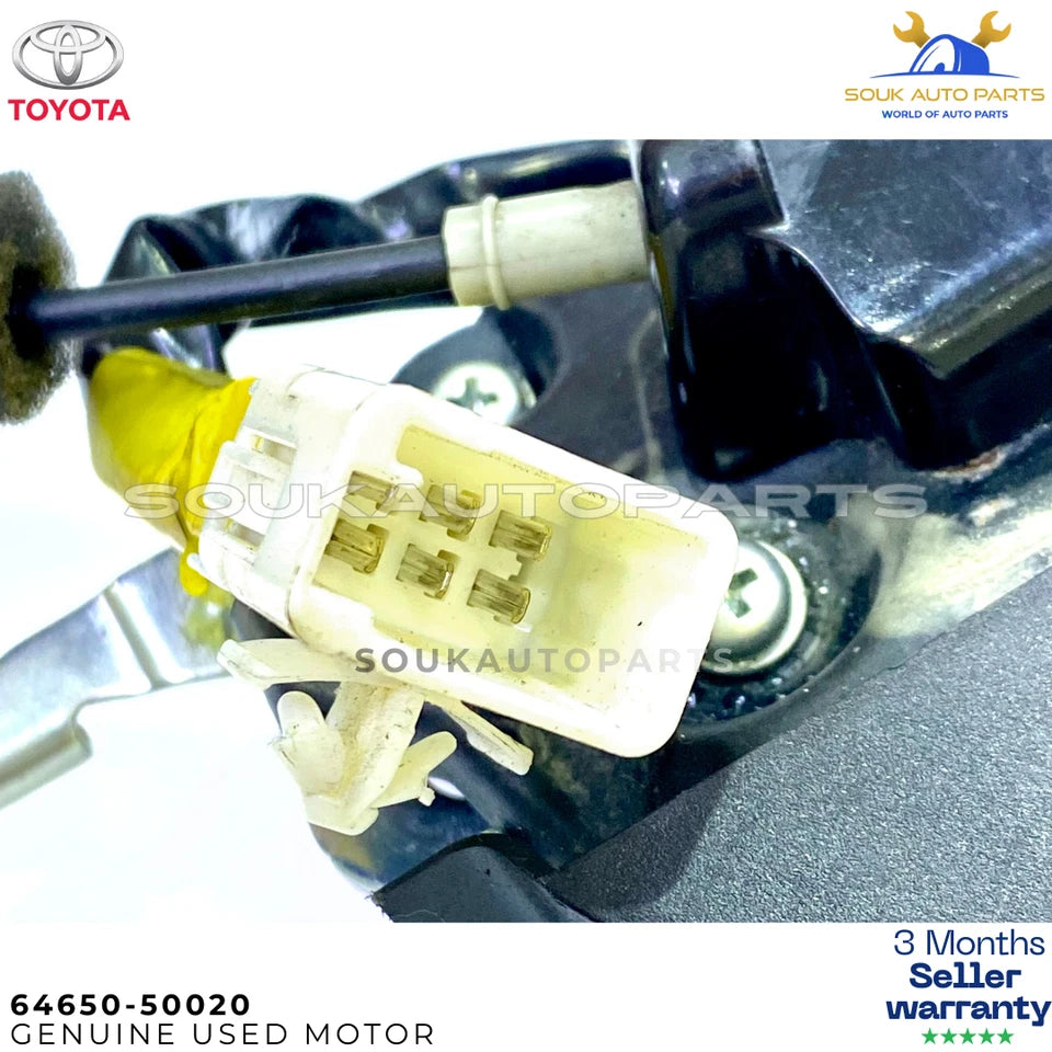 64650-50020 Genuine Toyota LUGGAGE DOOR CLOSER ASSY For 1URFSE 3UZFE 2GRFSE
