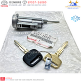69057-26080 Genuine Toyota CYLINDER & KEY SET, IGNITION SWITCH LOCK 6905726080 OEM For HIACE