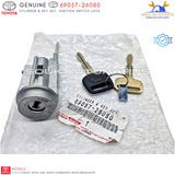 69057-26080 Genuine Toyota CYLINDER & KEY SET, IGNITION SWITCH LOCK 6905726080 OEM For HIACE