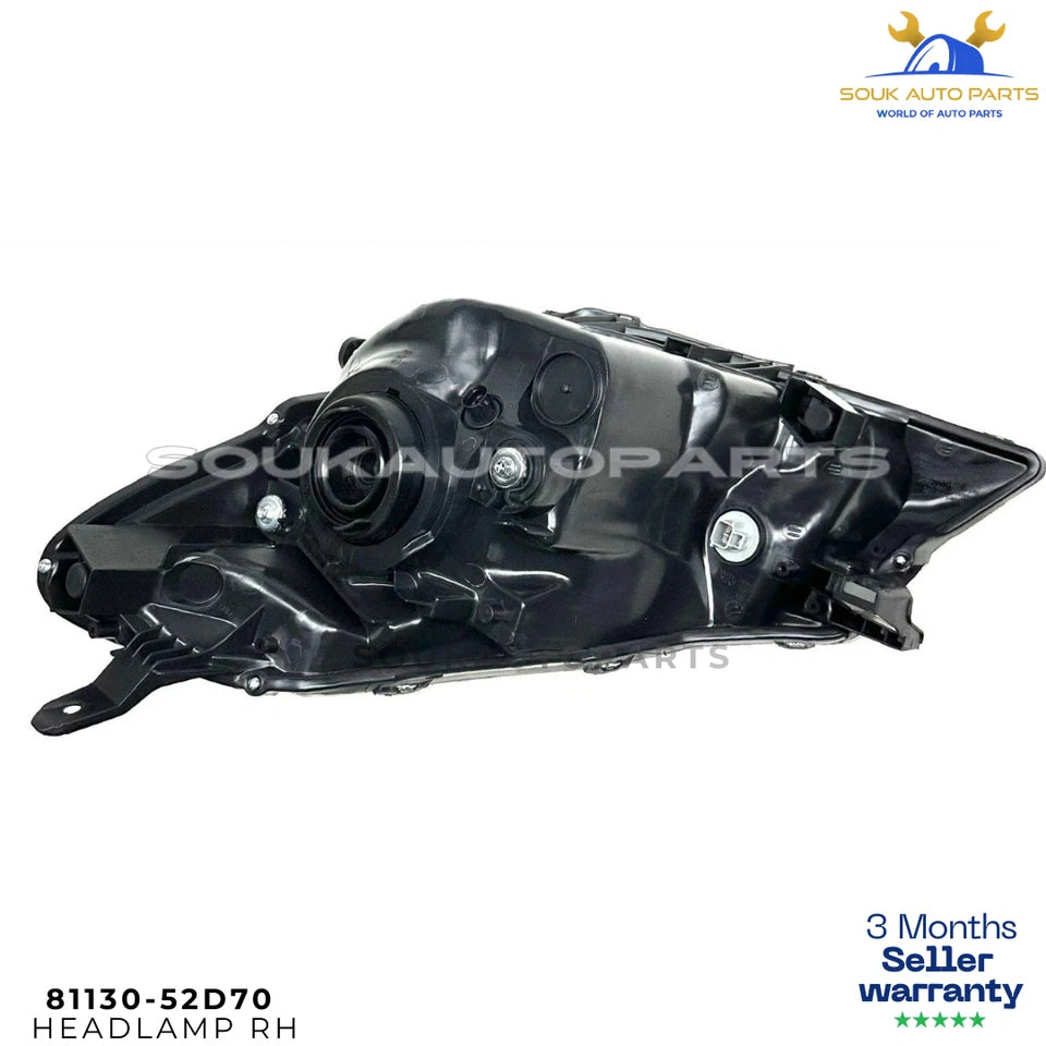 NEW Toyota Yaris Vitz Headlight RH 81130-52D70 2011-2014 Headlamp Assy 1NZ 2NZ