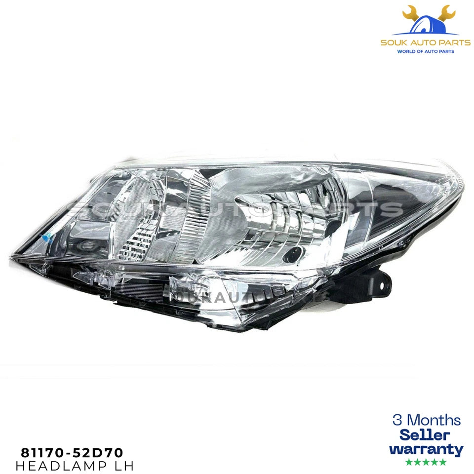 NEW Toyota Yaris Vitz Headlight LH 81170-52D70 2011-2014 Headlamp Assy 1NZ 2NZ