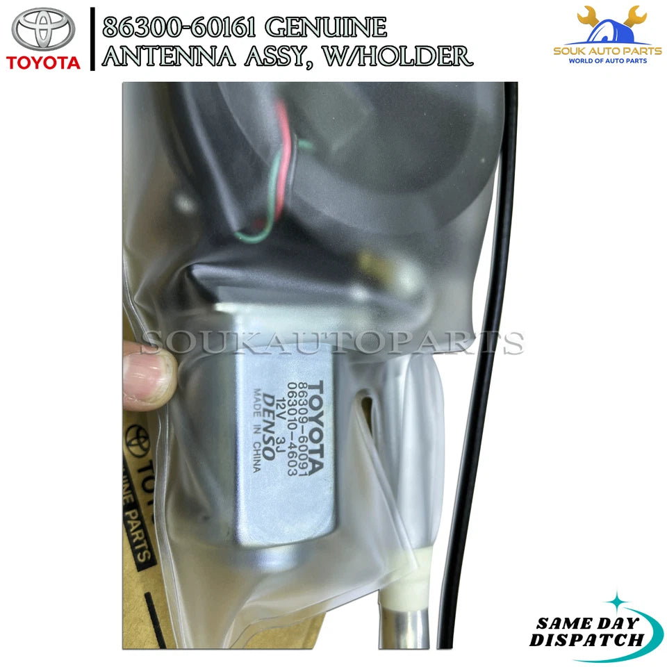 86300-60161 Genuine Toyota ANTENNA ASSY, W/HOLDER For LAND CRUISER Lexus LX470