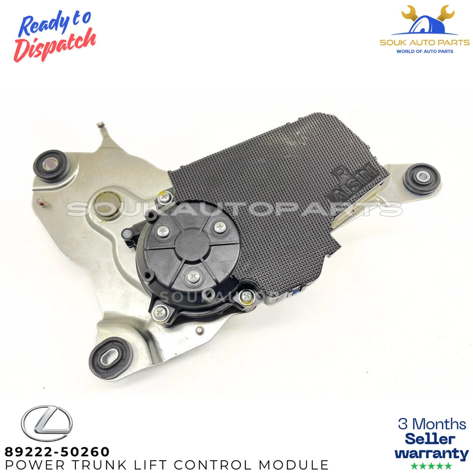 Genuine Lexus 89222-50260 POWER TRUNK LIFT CONTROL MODULE ECU REAR LS460 LS600h