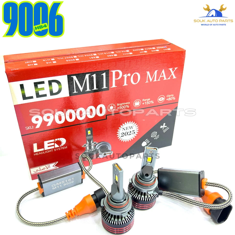 9006 LED HEADLIGHT BULB Conversion Kit Low Beam White Super Bright 6500K