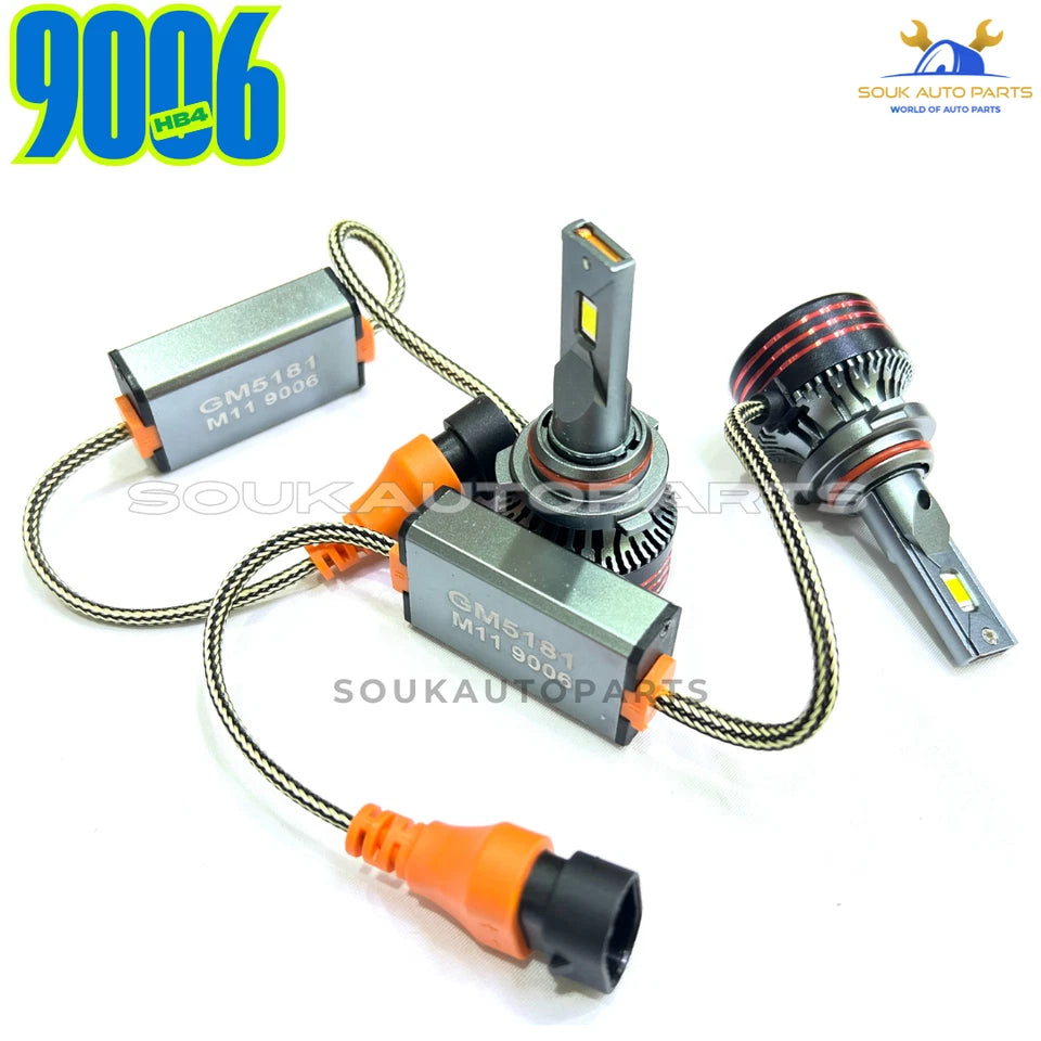 9006 LED HEADLIGHT BULB Conversion Kit Low Beam White Super Bright 6500K