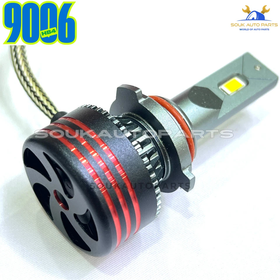 9006 LED HEADLIGHT BULB Conversion Kit Low Beam White Super Bright 6500K