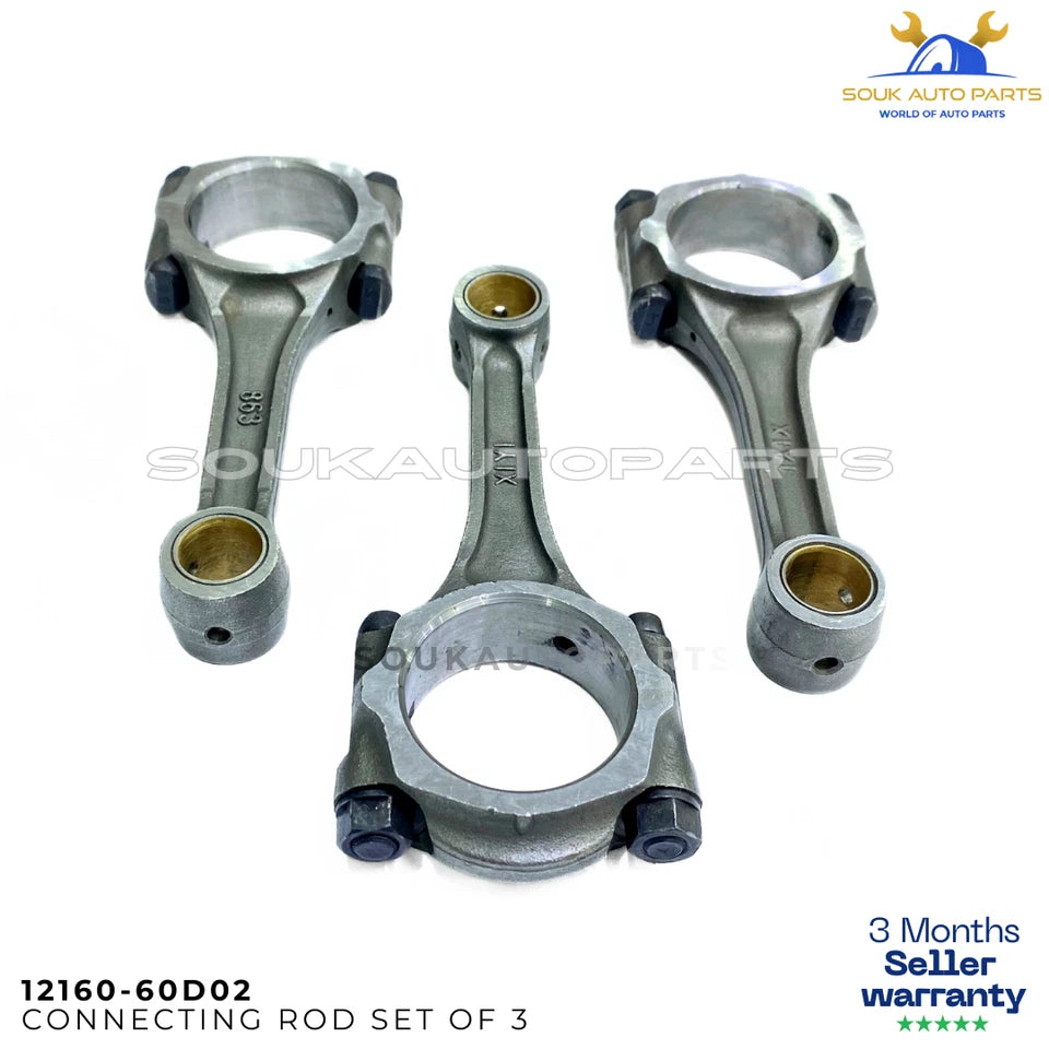 CRANKSHAFT, CON ROD & BEARING SET F6A For Suzuki Carry DA51T DB51T DC51T DB52T