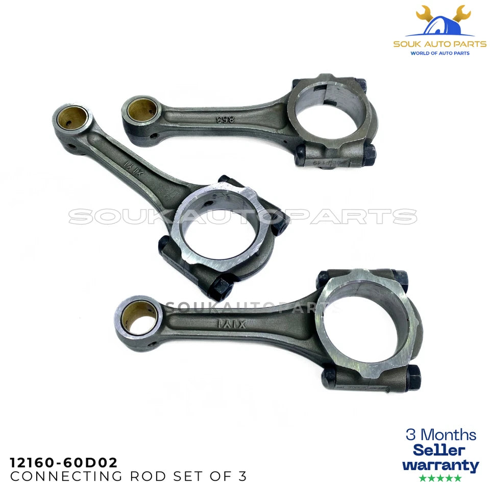 CRANKSHAFT, CON ROD & BEARING SET F6A For Suzuki Carry DA51T DB51T DC51T DB52T