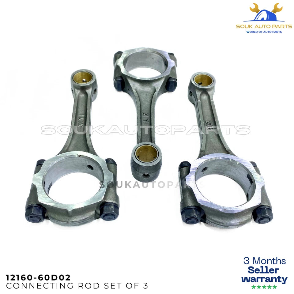 CRANKSHAFT, CON ROD & BEARING SET F6A For Suzuki Carry DA51T DB51T DC51T DB52T