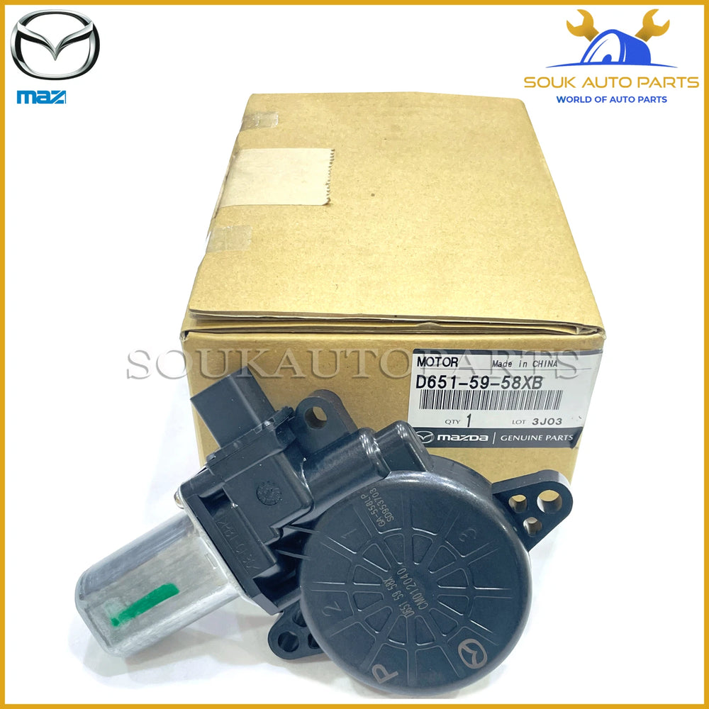 D651-59-58XB Mazda Genuine DRIVER FRONT WINDOW MOTOR D6515958XB OEM