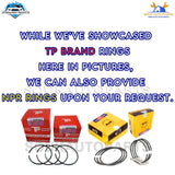 MN183867 Piston RING SET 6G75 95mm Std For Mitsubishi ENDEAVOR PAJERO 3.8Ltr