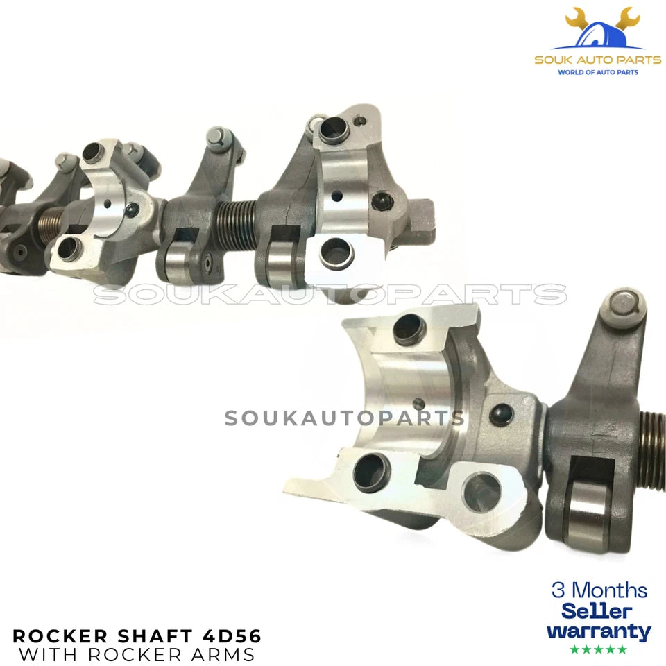 NEW INLET EXHAUST ROCKER ARM + ARMS SHAFT SPRINGS For Mitsubishi 2.5D 2.5TD 4D56