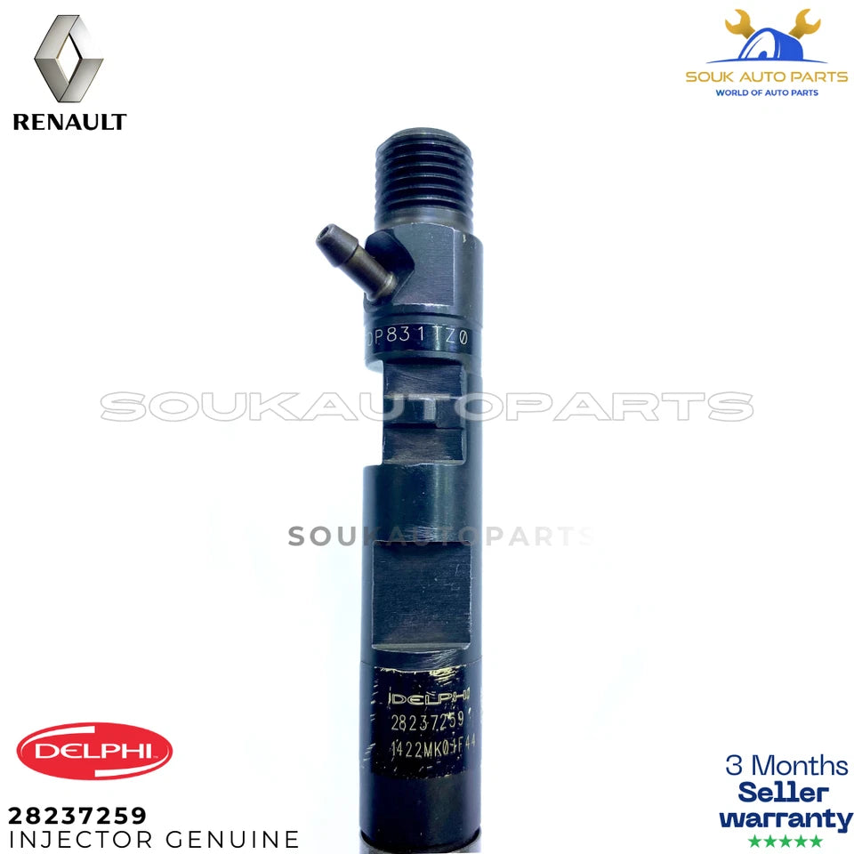 Renault Clio Megane Scenic Captur 1.5 dCi Fuel Injector 166000897R Continental