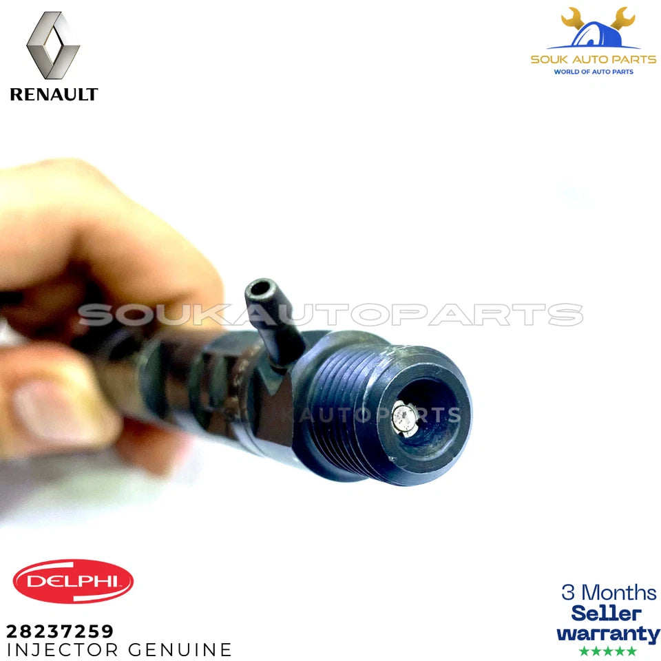 Renault Clio Megane Scenic Captur 1.5 dCi Fuel Injector 166000897R Continental