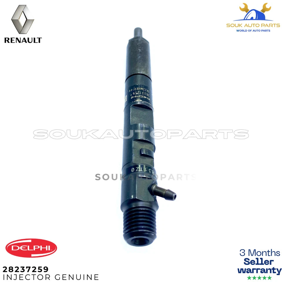 Renault Clio Megane Scenic Captur 1.5 dCi Fuel Injector 166000897R Continental