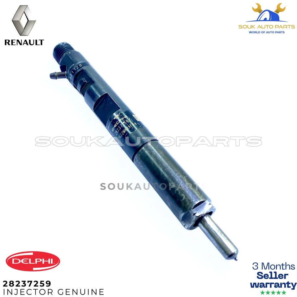 Renault Clio Megane Scenic Captur 1.5 dCi Fuel Injector 166000897R Continental