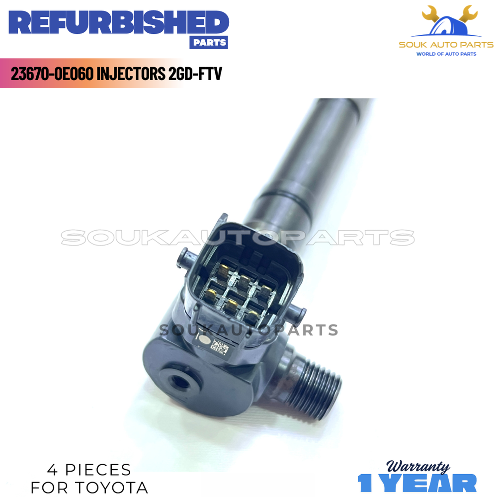 23670-0E060 Genuine Toyota FUEL INJECTOR 2GD-FTV COMMON RAIL DIESEL HILUX