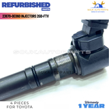 23670-0E060 Genuine Toyota FUEL INJECTOR 2GD-FTV COMMON RAIL DIESEL HILUX