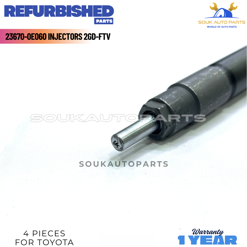 23670-0E060 Genuine Toyota FUEL INJECTOR 2GD-FTV COMMON RAIL DIESEL HILUX