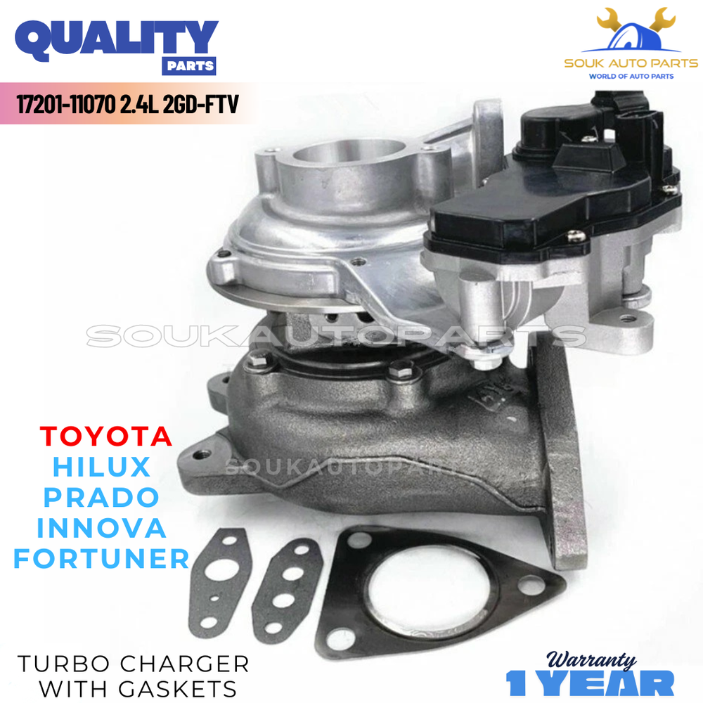 17201-11070 TURBO CHARGER 2GD-FTV For Toyota HILUX PRADO INNOVA FORTUNER 2.4Ltr