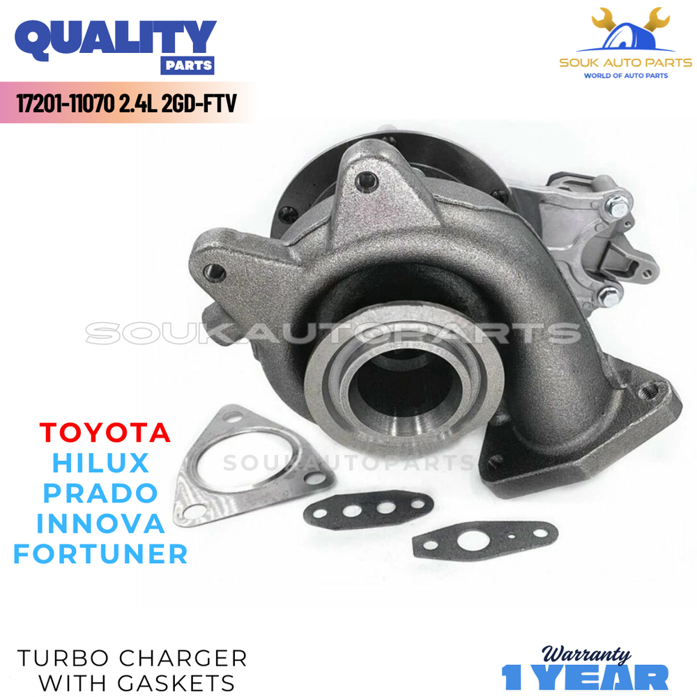 17201-11070 TURBO CHARGER 2GD-FTV For Toyota HILUX PRADO INNOVA FORTUNER 2.4Ltr