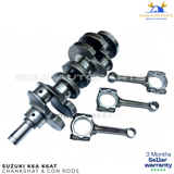12221-73G70 Suzuki K6A K6AT Crankshaft W/CNNECTING ROD For JDM Alto Every Jimny