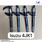 4x Used Genuine Isuzu D-Max 8-98247354-0 295050-1950 4JK1 RZ4E Fuel Injector Set