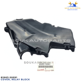 82663-50091 Genuine Lexus LS460 LS600h Engine Room Fuse Box Lower Case Cover OEM